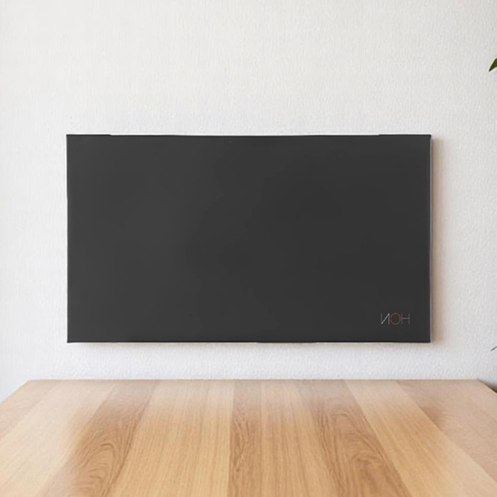 Инфракрасный обогреватель ИОН стандарт 0,7 700 Вт настенный (т) с терморегулятором/ Черный